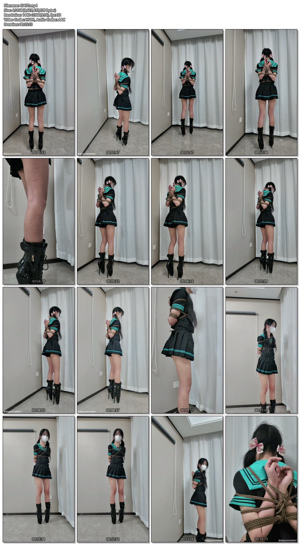 43470----【长颜草】霜喵极限观音18cm芭蕾高跟鞋罚站 颤颤巍巍的保持平衡.jpg