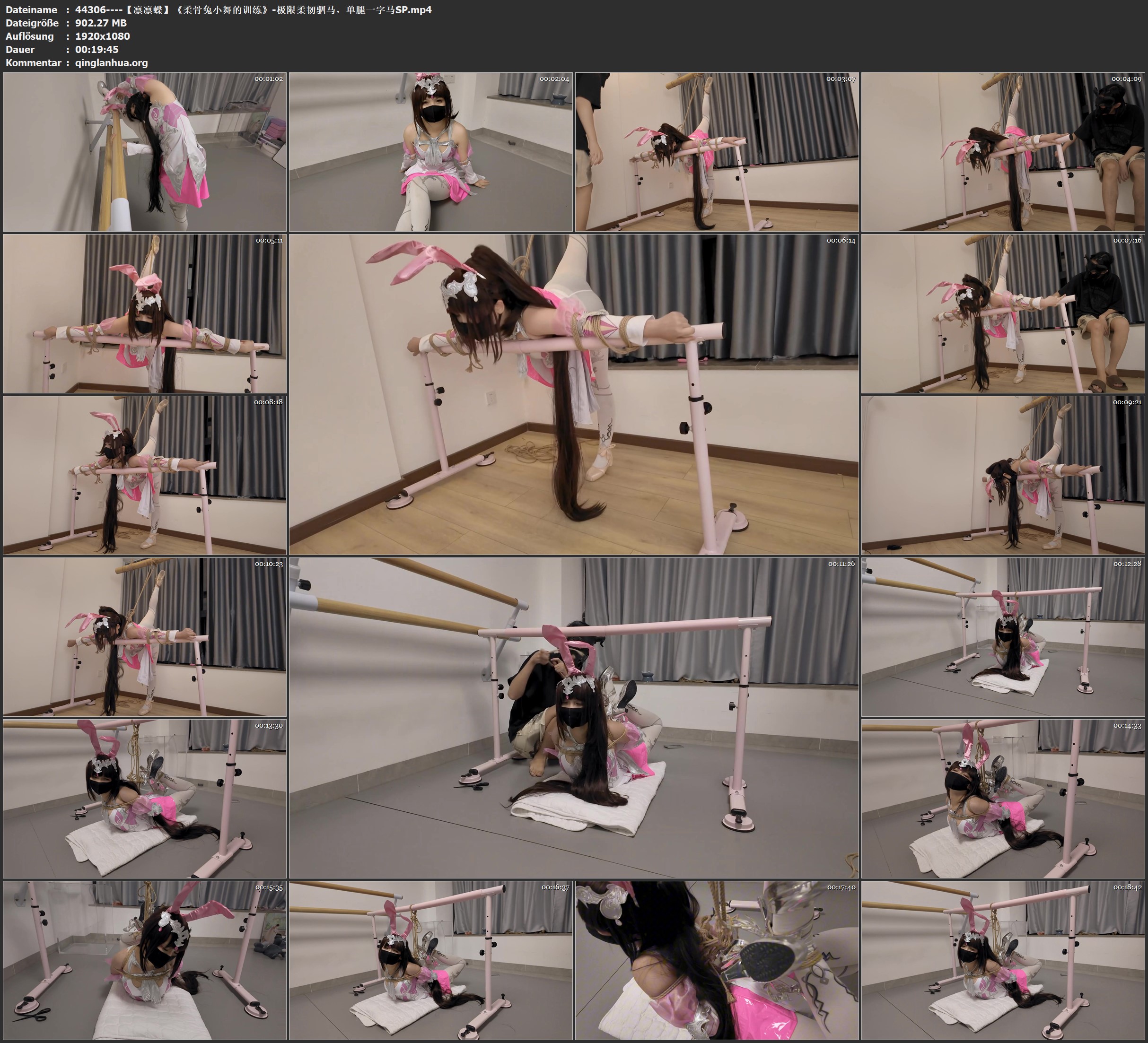 44306----【凛凛蝶】《柔骨兔小舞的训练》-极限柔韧驷马，单腿一字马SP.jpg
