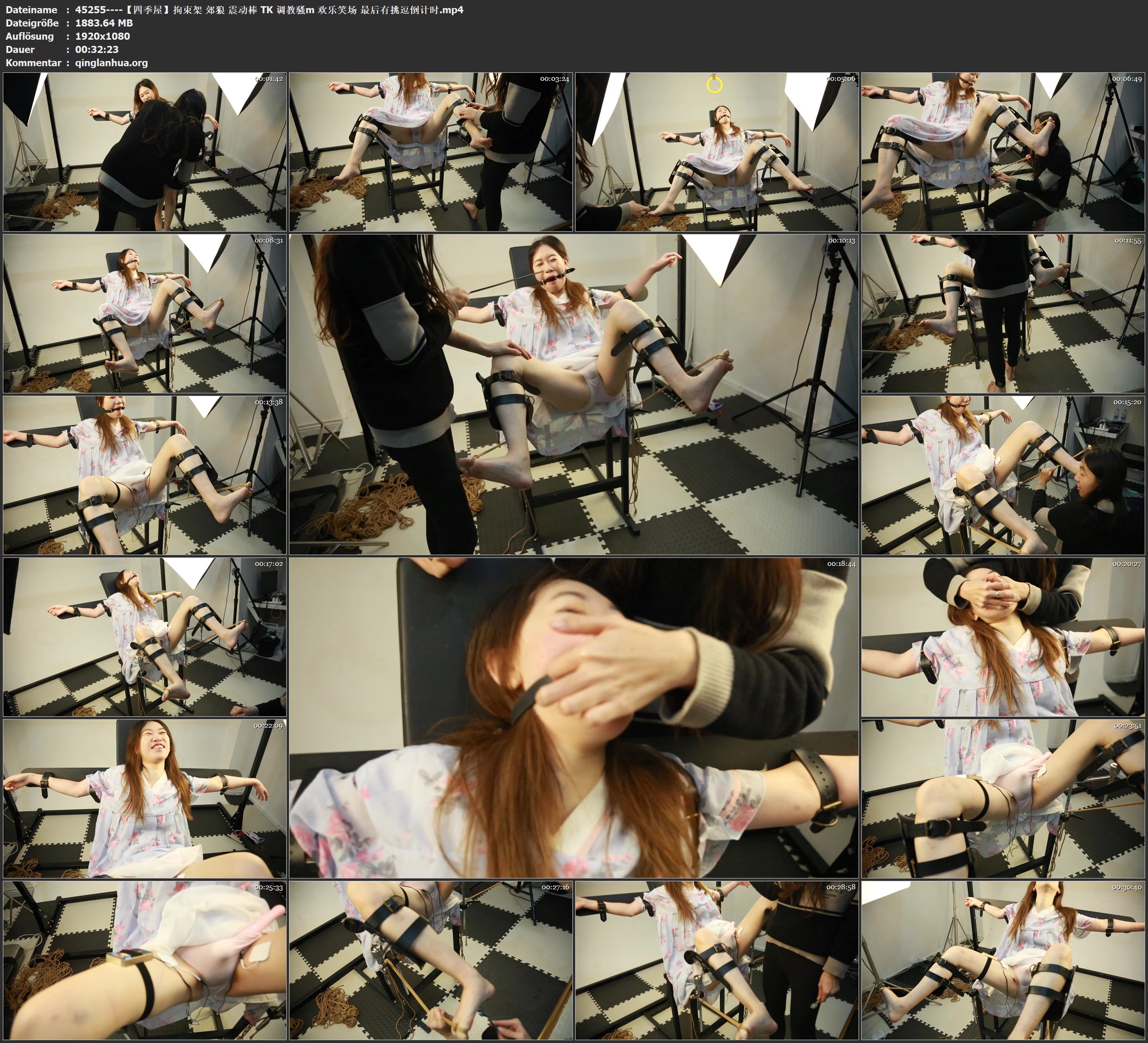 45255----【四季屋】拘束架 郊狼 震动棒 TK 调教骚m 欢乐笑场 最后有挑逗倒计时.jpg