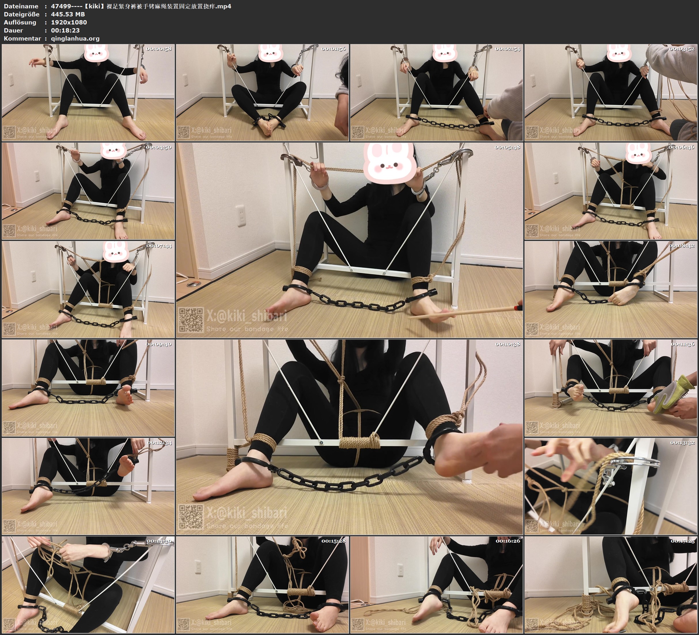 47499----【kiki】裸足紧身裤被手铐麻绳装置固定放置挠痒.jpg