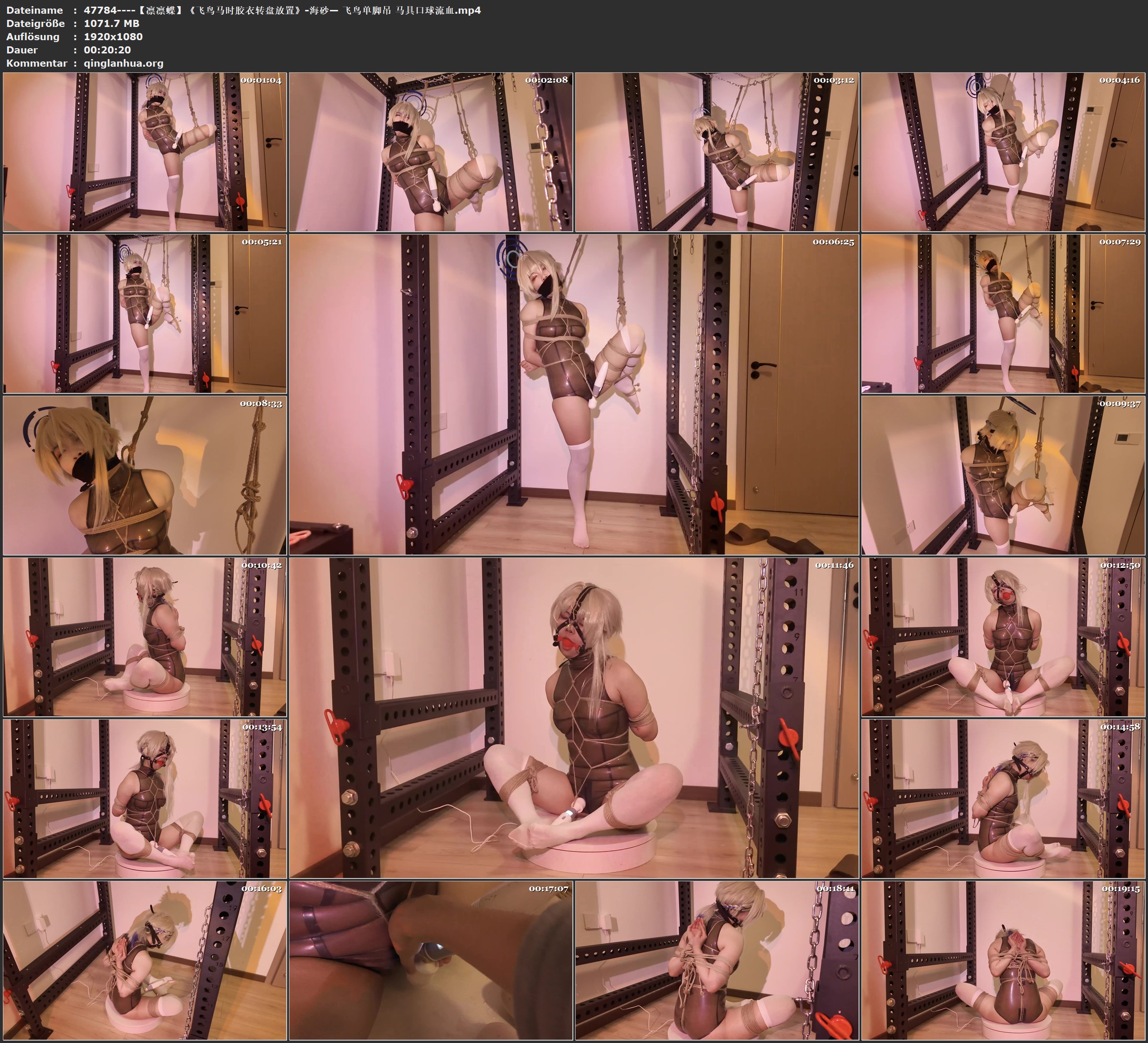 47784----【凛凛蝶】《飞鸟马时胶衣转盘放置》-海砂— 飞鸟单脚吊 马具口球流血.jpg