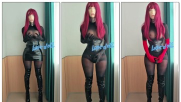 【Lustdoll】丝袜全包人妖妈妈语言调教骚狗儿子