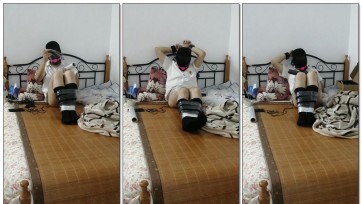 【小狗工作室】校服与震动棒