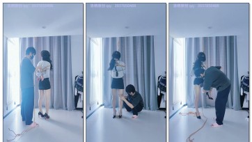 【小洛栖】日式后手单腿吊缚