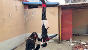 【媚娘工作室】-10°超低温倒吊挑战