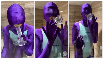 【zentai】【‪✿小花‪✿重ね着】②mouth case