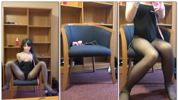 【kigurumi 】阳阳不会玩 椅子震动的日常