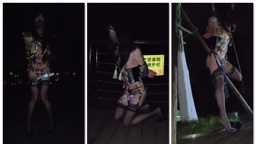 【星语】户外露出，吊树上，驷马放置