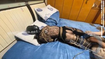 【我的媳妇】247弹、巨严厉的呼吸抑制、胶带包头+呼吸头套封孔+胶带窒息、无限GC、性感网衣+叠丝（无内）、胶狼电击蹂躏+口舌侍奉