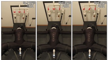 【奴舍】UU体验多功能妇科床并展示厕奴训练成果