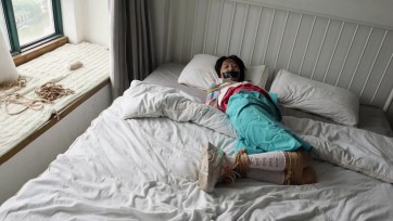 【荷仙少女】【荷约】 稚嫩清纯与敏感的结合体少女B 我还没碰你呢 呜呜呜呜 不行 我真的很敏感啊！！！