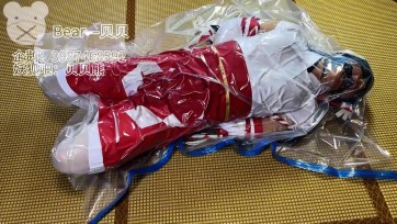 【贝贝熊原创】绝望，但是又无法挣脱，难受，但是又感到舒服。就是因为这种不知道怎么去形容感觉，所以你对真空袋昏迷如此痴迷吧【小熊日常日记24-大乔巫女cos真空袋昏迷】【重度切勿...