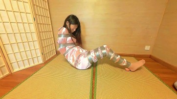 【渎竺】【川川】睡衣胶带欧式直臂紧缚