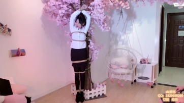 【clz原创】第二集：《灵粒》clz魔术师培训被各种捆绑姿势TJ系列