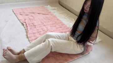 【禾一原创】新模试镜 文文 颜值高 大长腿 日式裸足挣扎纯享~