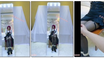 【司念念】卡芙卡cos对镜自缚zw 口球流口水 第一人称zdb强高