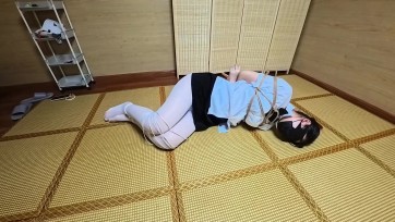 【渎竺】【川川】日式后手细尼龙并腿捆绑