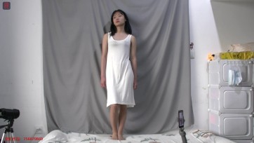 【绳之韵】美少女点点，白吊带短裙、肉丝，三小时极限罚站