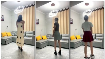 【何沐原创】女囚何沐居家镣铐行走