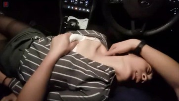 【绳之韵】小欲女菲菲户外第五集，欲女心经之车里的黑丝囚徒，亵玩挑逗，耻辱培育，昏暗空间、暧昧游戏，新晋绳努的口舌实战训练课