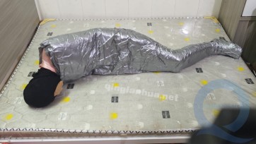 【稳画人】布基胶布全包自缚（伪娘）