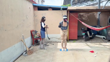 【媚娘工作室】线X体验-起重机吊脖-虐脚