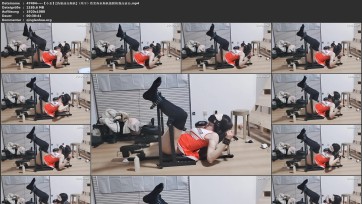 【小系】[伪娘/前高/炮机]（纯享）铁架拘束炮机筋膜枪强高前高