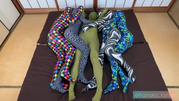 【zentai】【‪✿小花‪✿】②Colorful party