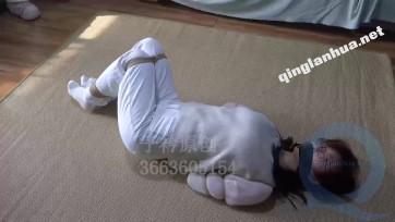 【子衿原创】捆绑女大学生云兮 五花驷马挣扎白袜挠脚