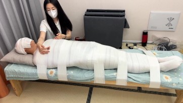 【黑魔法师】白色木乃伊强制拘束，小木床返厂，玩弄+强制GC