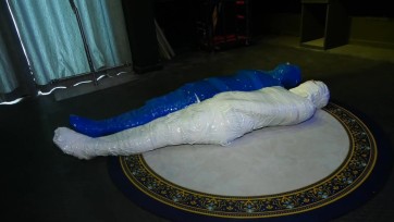 【胜景影视】女王包裹木乃伊双女M