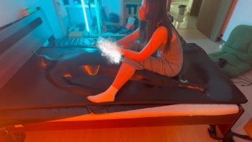 【SM工作室】真空床填充物被橘子S无情榨汁