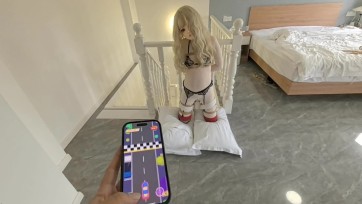 【FXX】【人偶女友-03】刚入手役次元超胖的内入TD＋内入震动手动进出＋双重p机一穴一G多重震动造成数不清的强高＋单手套直立并腿缚＋SP＋跪立缚 争取把每一种玩具玩个遍 选出体验感最好...